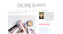 Desktop Screenshot of ohsheglows.com